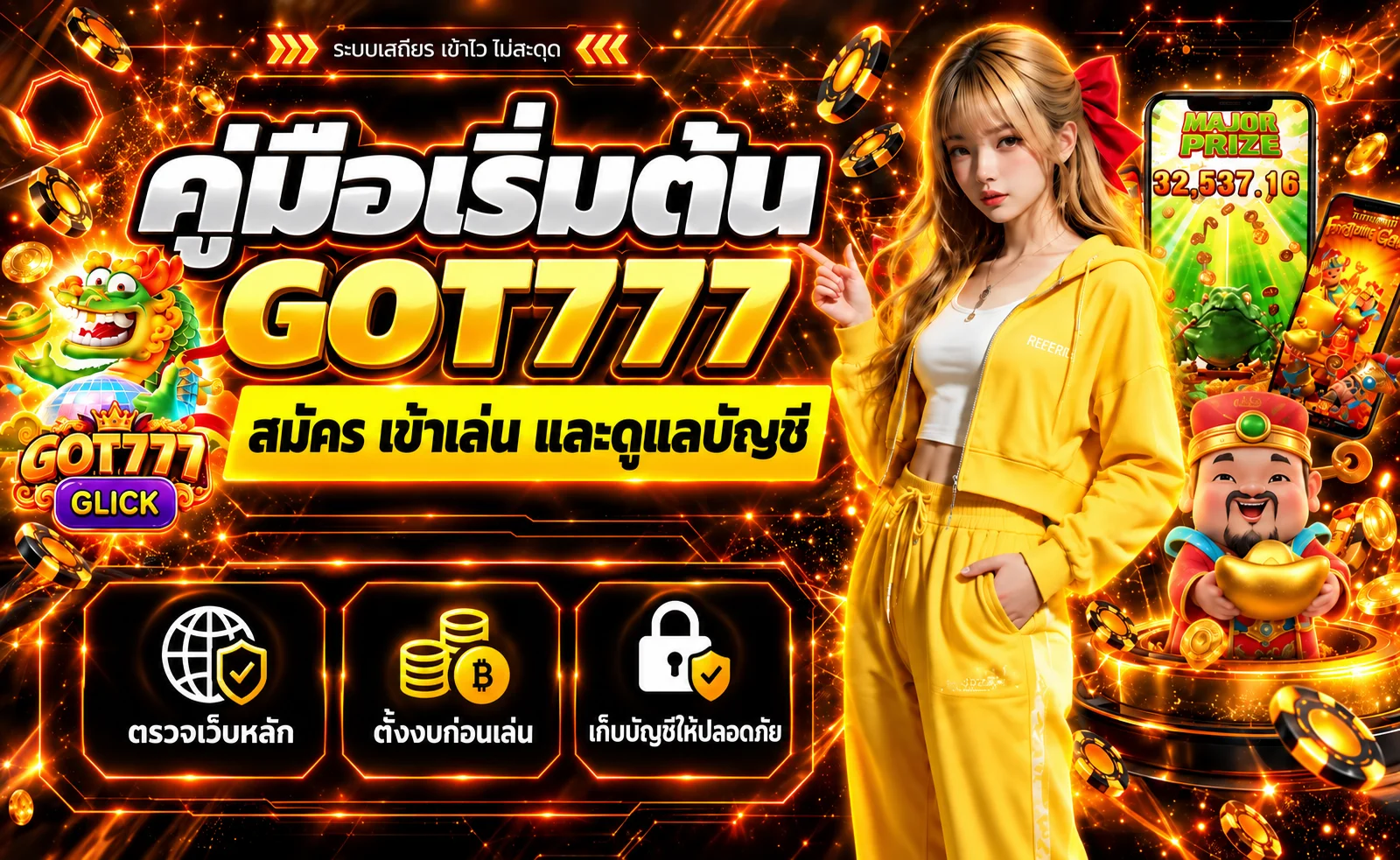 got777 คู่มือสมัคร เข้าเล่น และดูแลบัญชีสำหรับมือใหม่